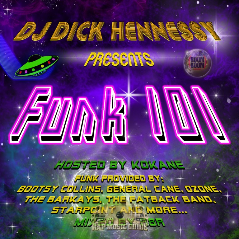 DJ Dick Hennessy Presents Funk 101 CD R CD Rap Music Guide